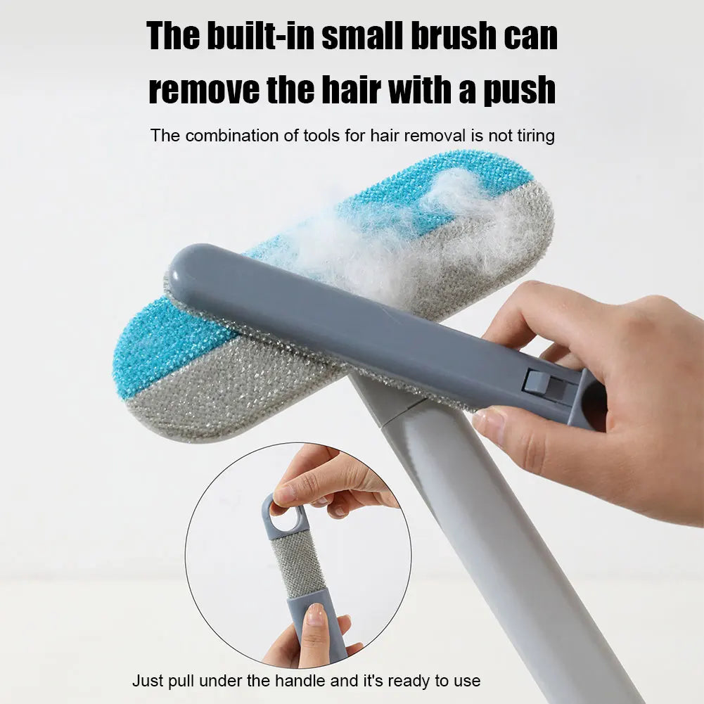 Pet Hair Removal Brush Multifunctional Dog Clothes Brush Cat Fur Brush Lint Brush for Window Carpet Clothing