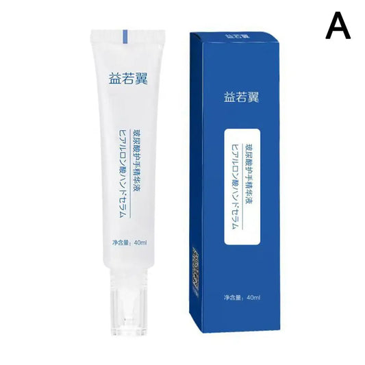 Korean Hyaluronic Acid Hand Essence Moisturizing Hydrating Hand Cream for anti Wrinkle Care Repair Skincare 40G