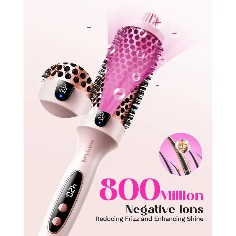Wavytalk Negative Ion Single Thermal Brush 1.5 Inch